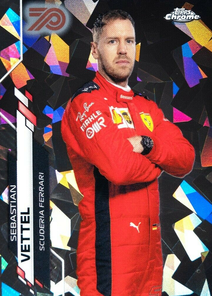 Sebastian Vettel 2020 Topps Chrome Formula 1 Sapphire Edition #3