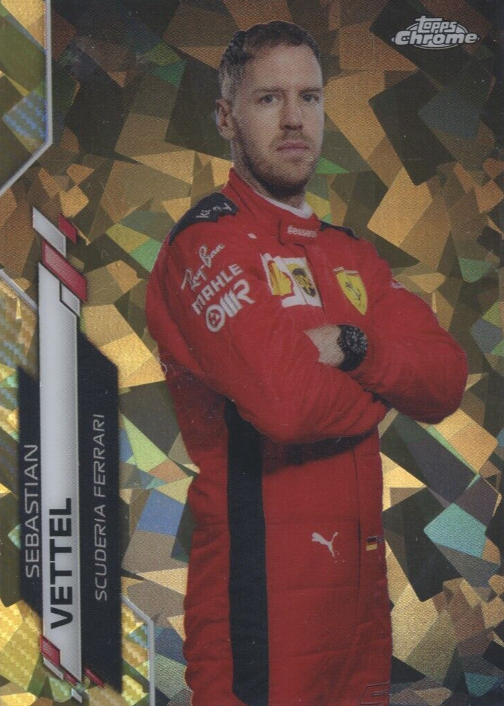 Sebastian Vettel 2020 Topps Chrome Formula 1 Sapphire Edition #3