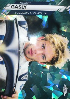 2020 Topps Chrome Formula 1 Sapphire Edition #184 F1 Racers - Aqua /99