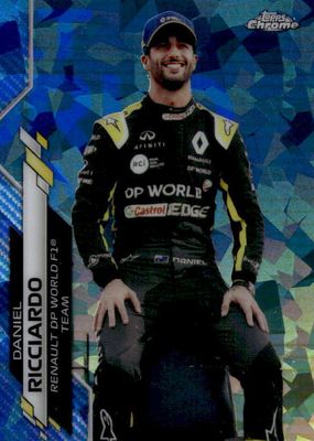 2020 Topps Chrome Formula 1 Sapphire Edition #182 F1 Racers