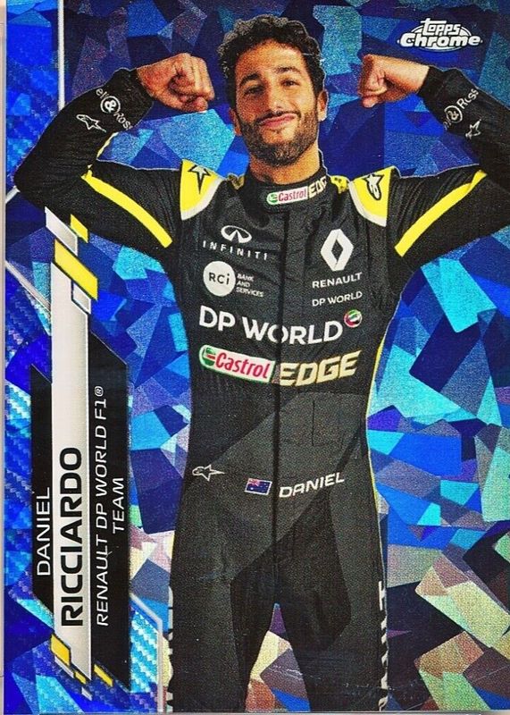 Daniel Ricciardo 2020 Topps Chrome Formula 1 Sapphire Edition #9 F1 ...
