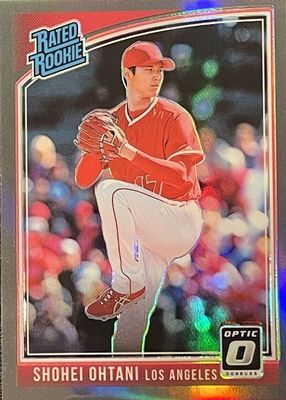 2018 Optic #176 Rated Rookie Variation - Black /25