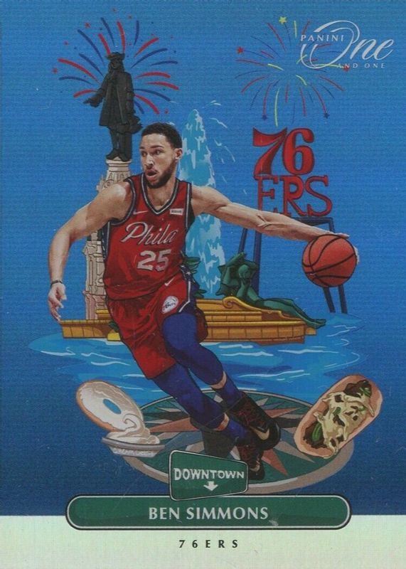 Ben Simmons 2019 One and One #1 Downtown /(SSP) SGC 9