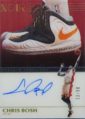 2019 Noir #SNS-CH Sneaker Spotlight Autographs /99