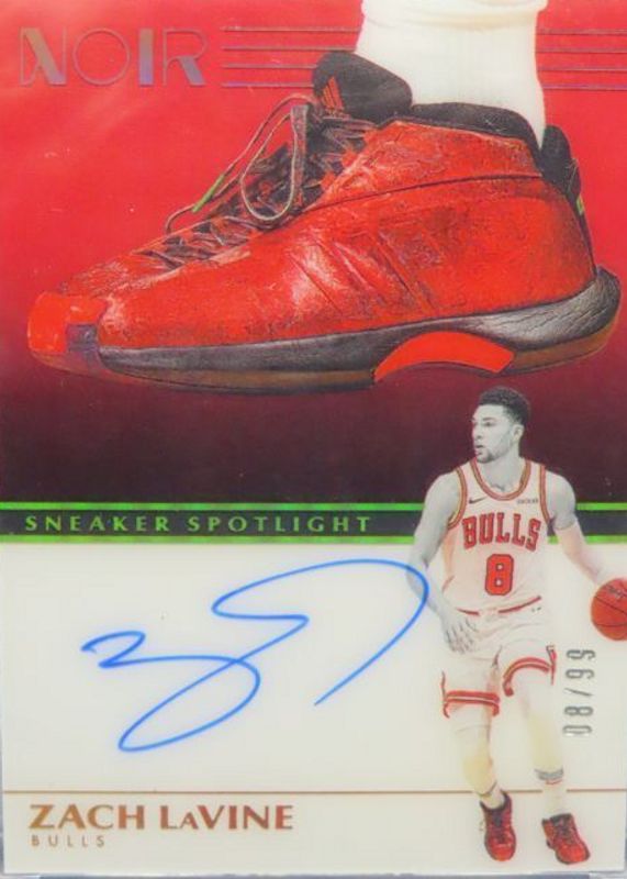 Zach LaVine 2019 Noir Sneaker Spotlight Autographs #SNS-ZL Price