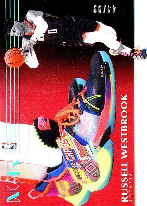 Russell Westbrook 2019 Noir #2 Sneaker Spotlight /99 PSA 10