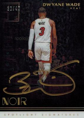 2019 Noir Spotlight Signatures /49