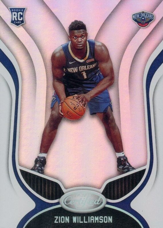 Zion Williamson 2019 Certified #151 Base Rookie RAW