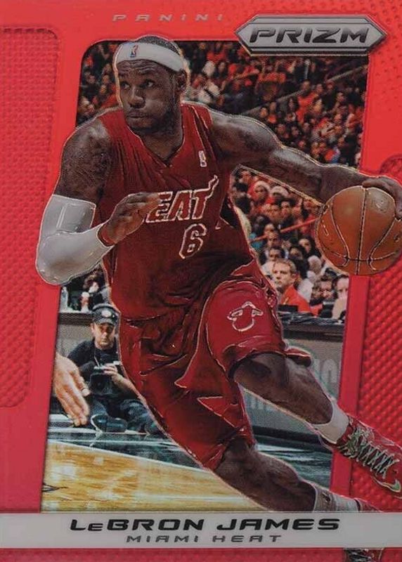 LeBron James 2013 Prizm #65 Red BGS 9.5