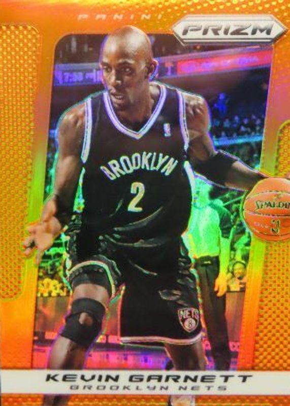 Kevin Garnett 2013 Prizm #76 Orange /60 PSA 10