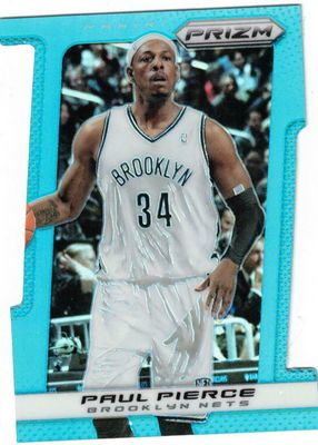 2013 Prizm #55 Light Blue Die-Cut /199