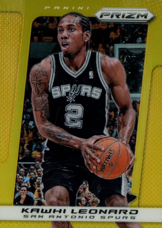 Kawhi Leonard 2013 Prizm #143 Gold /10 PSA 9