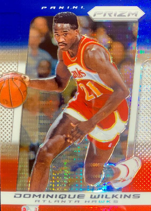 Dominique Wilkins 2013 Prizm #243 Red White Blue Pulsar PSA 10