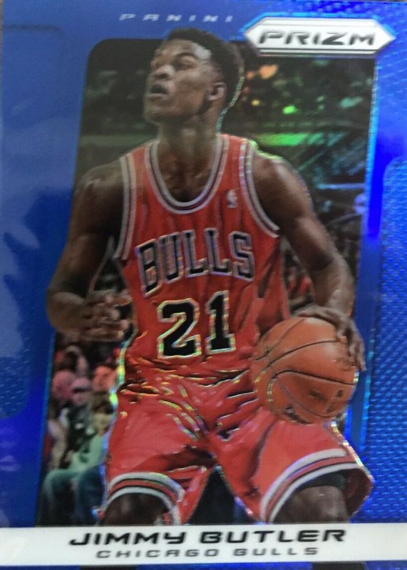 Jimmy Butler 2013 Prizm #75 Blue RAW