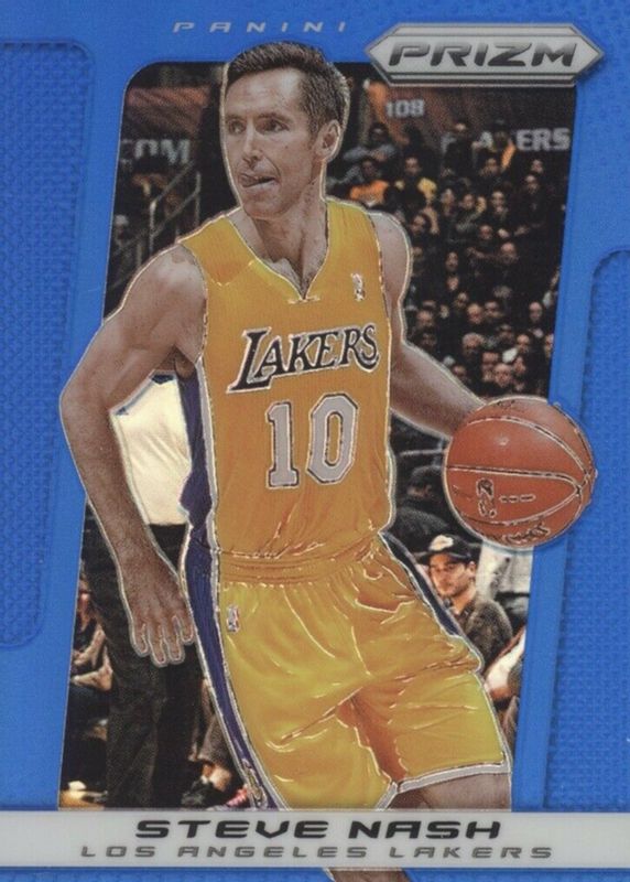 Steve Nash 2013 Prizm #85 Blue SGC 9.5