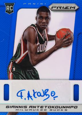 2013 Prizm #33 Autographs - Blue (/99)