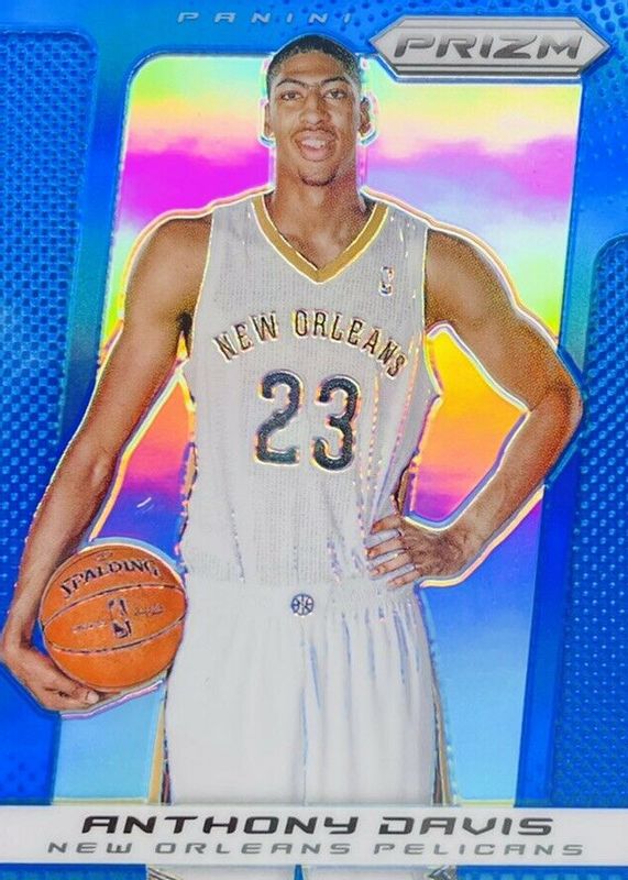 Anthony Davis 2013 Prizm #4 Blue BGS 9.5