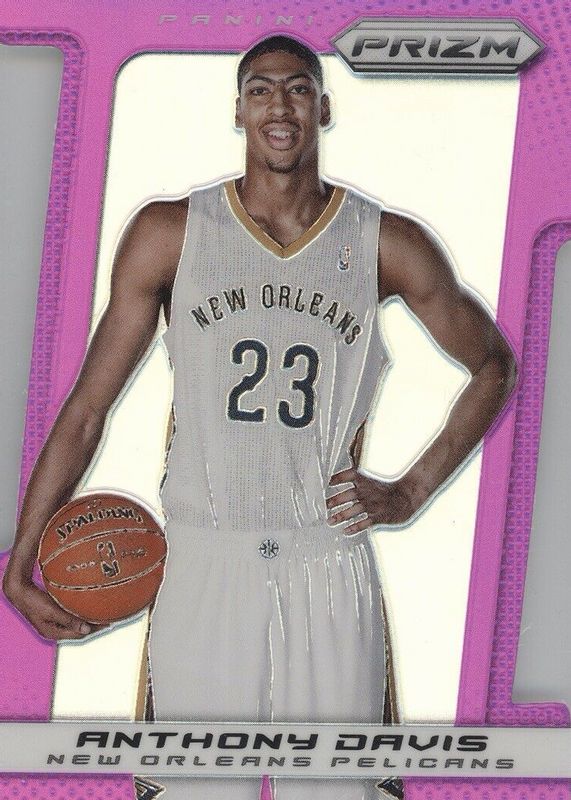 Anthony Davis 2013 Prizm #4 Purple Die-Cut /49 BGS 9.5