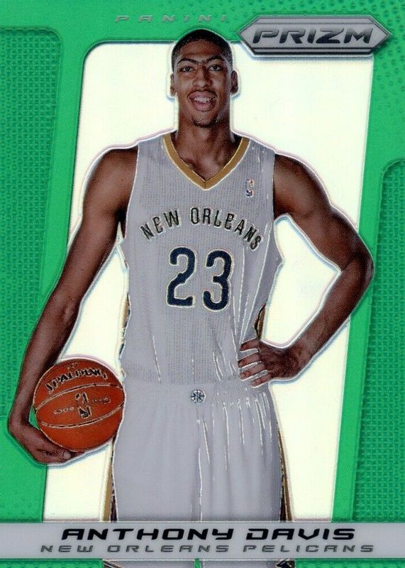 Anthony Davis 2013 Prizm #4 Green SGC 10