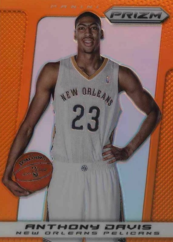 Anthony Davis 2013 Prizm #4 Orange /60 PSA 10