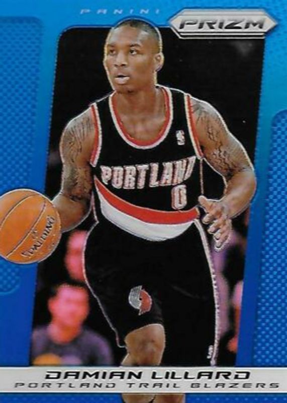 Damian Lillard 2013 Prizm #19 Blue PSA 10