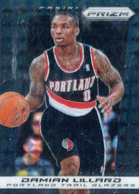 Damian Lillard 2013 Prizm #19 Black Mosaic /1 RAW