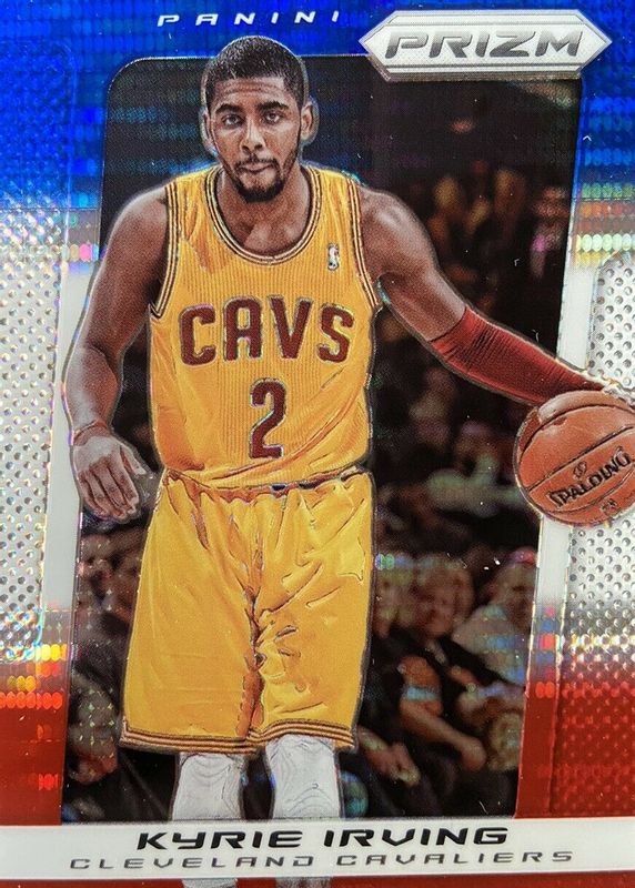 Kyrie Irving 2013 Prizm #137 Red White Blue Pulsar PSA 10