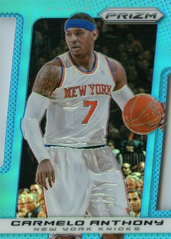 Carmelo Anthony 2013 Prizm #172 Blue BGS 10 PRISTINE