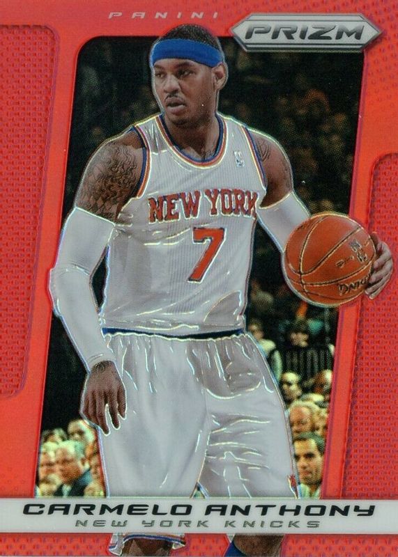 Carmelo Anthony 2013 Prizm #172 Red PSA 10