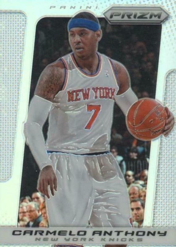 Carmelo Anthony 2013 Prizm #172 Silver SGC 10 PRISTINE