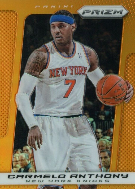 Carmelo Anthony 2013 Prizm #172 Orange /60 SGC 9.5