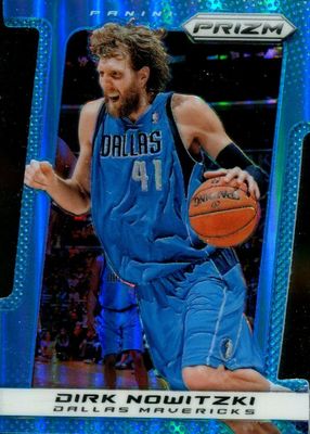 2013 Prizm #53 Light Blue Die-Cut /199