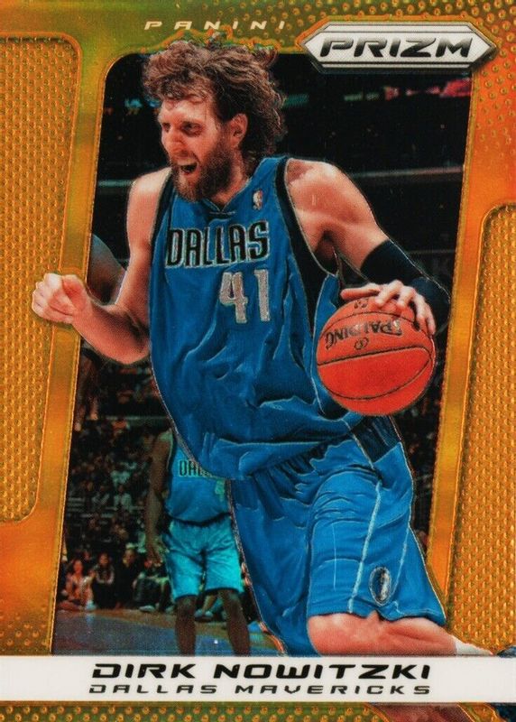 Dirk Nowitzki 2013 Prizm #53 Gold /10 RAW