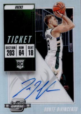 2018 Contenders Optic #121 Rookie Ticket Auto (White Jersey)