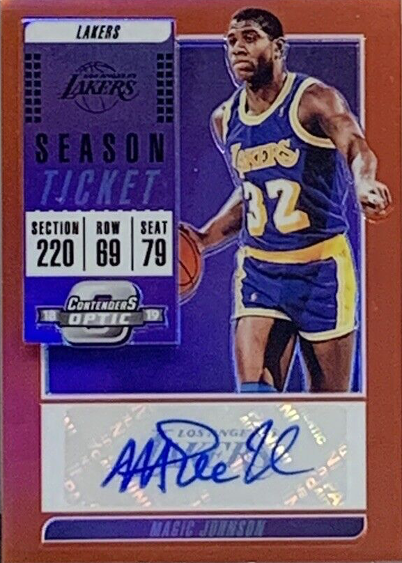 Panini Magic Johnson auto /35（Magic Johnson – Basketball