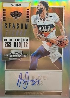 2018 Contenders Optic #VT-ADV Veteran Season Ticket Autographs