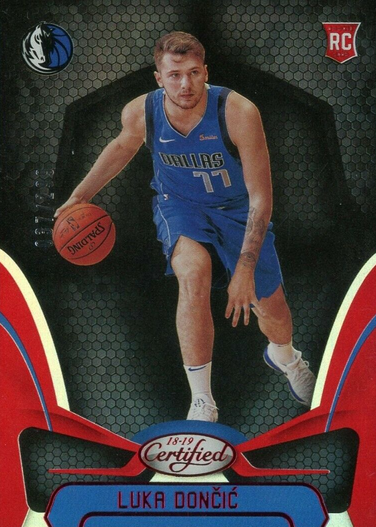 Luka Doncic 2018 Certified #153 Mirror Red /299 Price Guide 