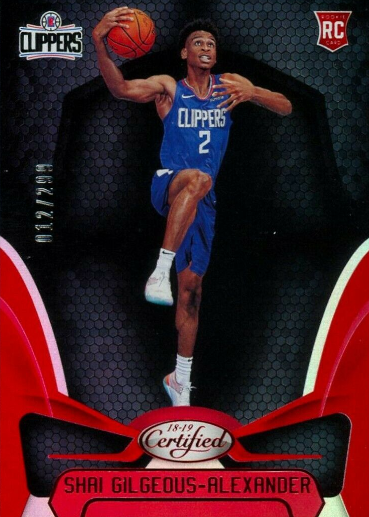 Shai Gilgeous-Alexander RC直書きサイン 2024-25 Panini Origins Provenance Autographs Shai Gilgeous