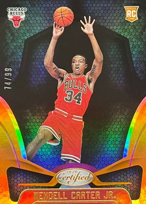2018 Certified #157 Mirror Orange /99