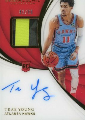 2018 Immaculate #136 Rookie Patch Auto /99