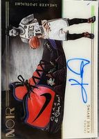 【サイン入り】2015-16 Panini Noir Kyrie Irving First Buzz: 2015-16 Panini Noir basketball cards