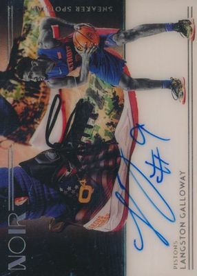 2018 Noir #SNS-LG Sneaker Spotlight Autographs /99