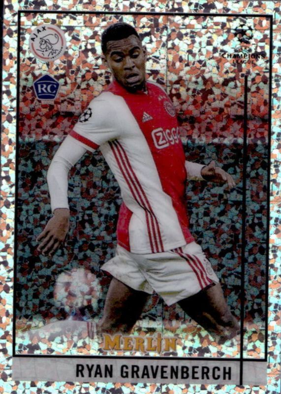 2020 Topps Merlin Chrome UEFA Champions League #57 Speckle Refractor /150