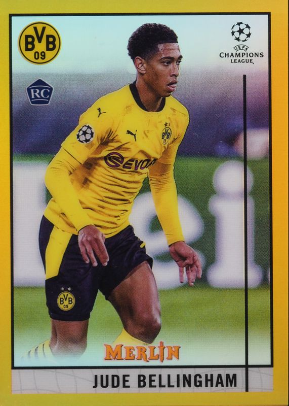 2020 Topps Merlin Chrome UEFA Champions League #31 Gold Refractor /50