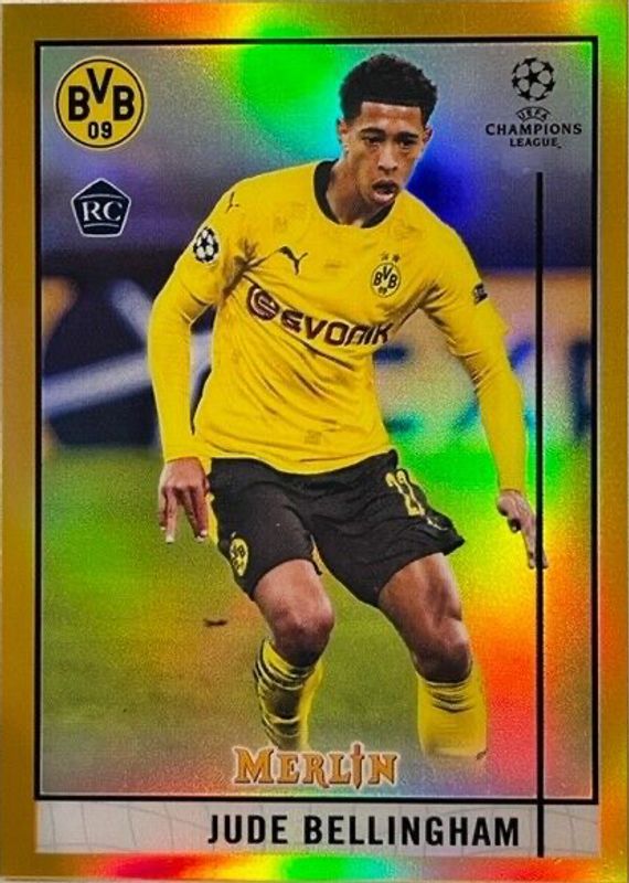 Jude Bellingham 2020 Topps Merlin Chrome UEFA Champions League #31 