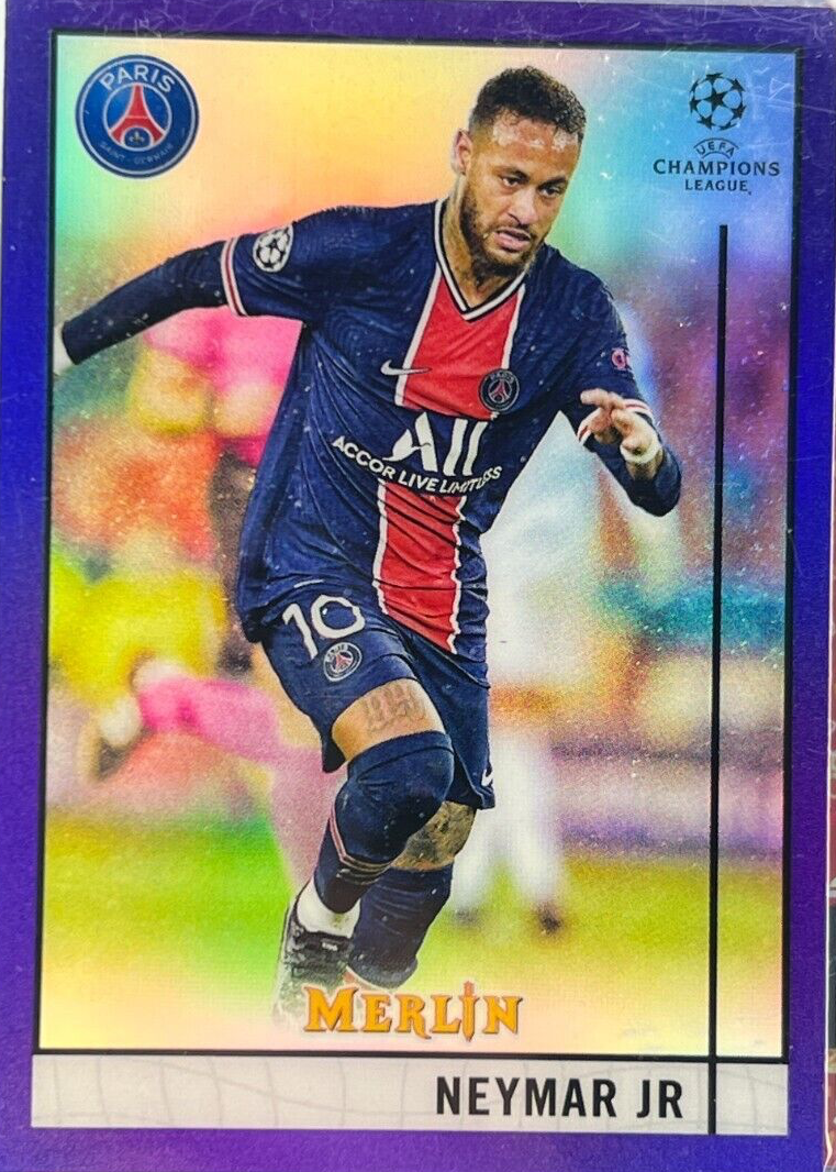 キリアン エムバペ Topps Merlin Purple Refractor キリアン エムバペ Topps Merlin Purple Refractor 2022-23