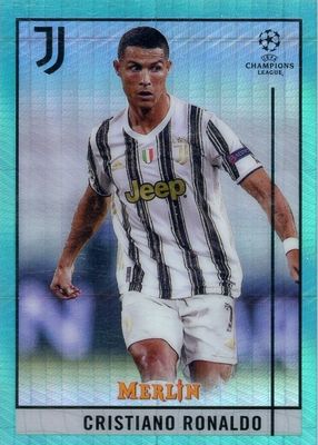 2020 Topps Merlin Chrome UEFA Champions League #50 Aqua Prism Refractor