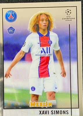 2020 Topps Merlin Chrome UEFA Champions League #87 Base