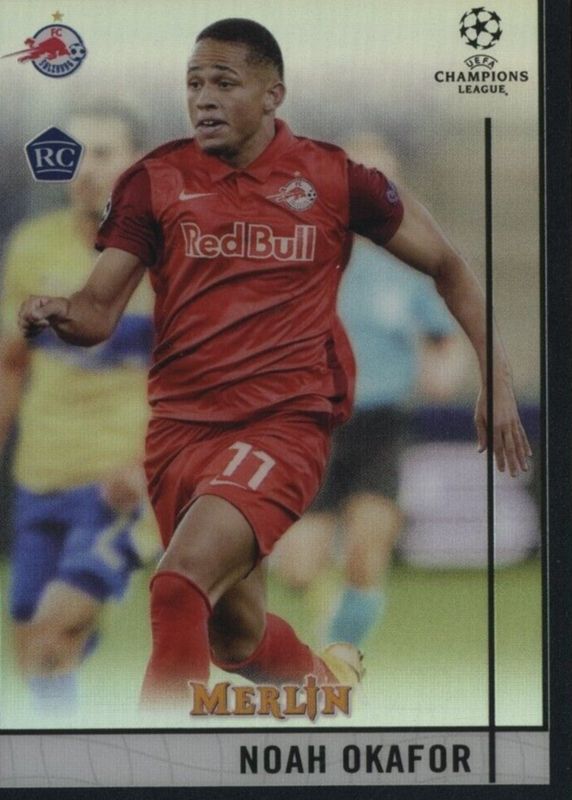 2020 Topps Merlin Chrome UEFA Champions League #47 Black Refractor /15