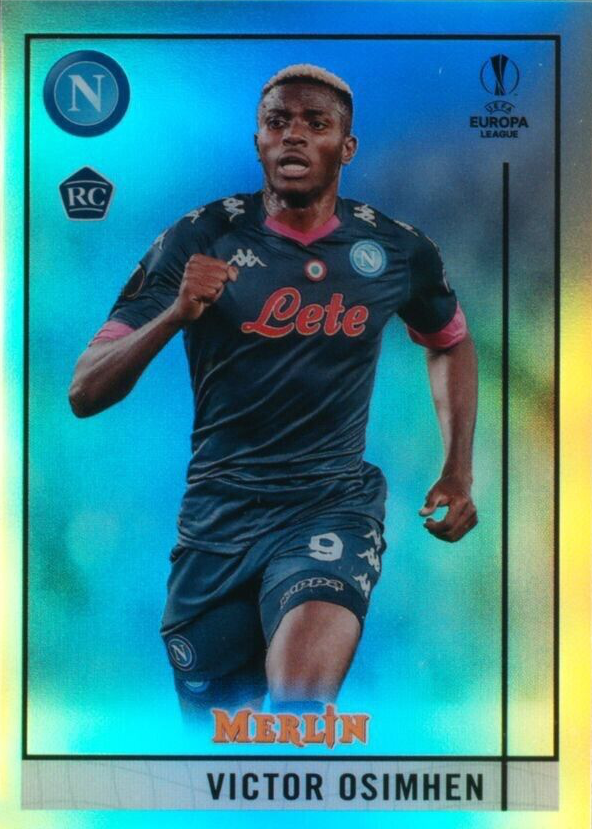 Victor Osimhen 2020 Topps Merlin Chrome UEFA Champions League #59